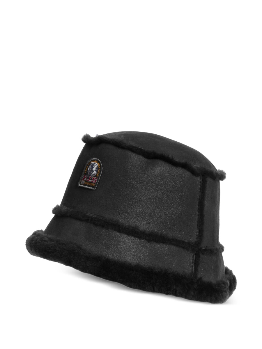 Basca Parajumpers neagra din piele - Img 2