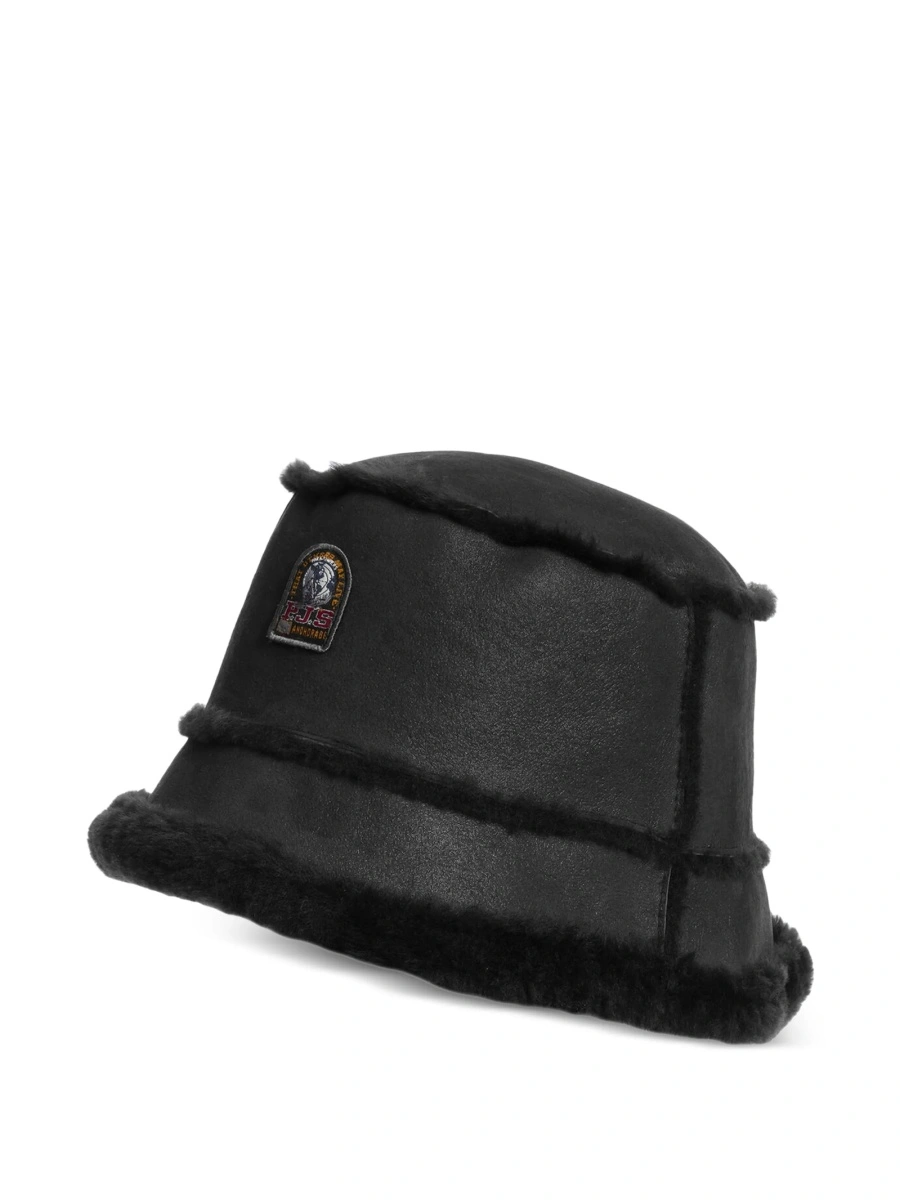 Basca Parajumpers neagra din piele - Img 2