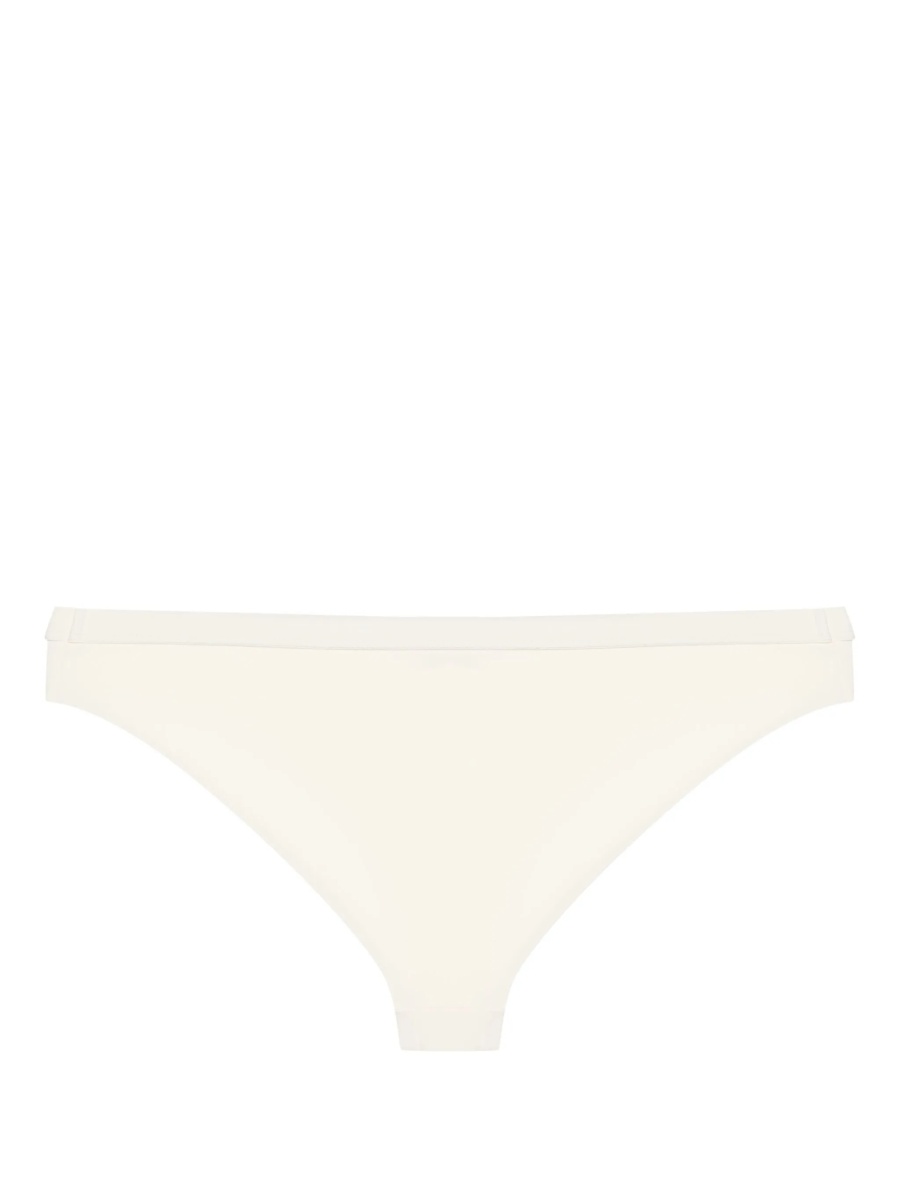 Bikini Jil Sander albi din poliamida si spandex/elastan - Img 2