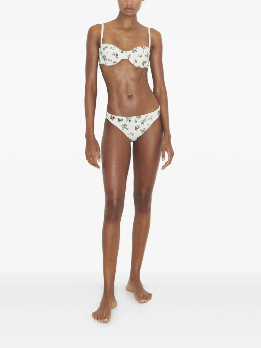 Bikini Tory Burch neutri din elastan si nylon - Img 3