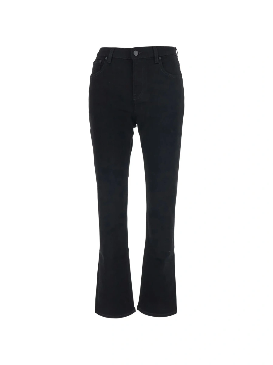 Blugi Ag Jeans negri din denim - Img 6
