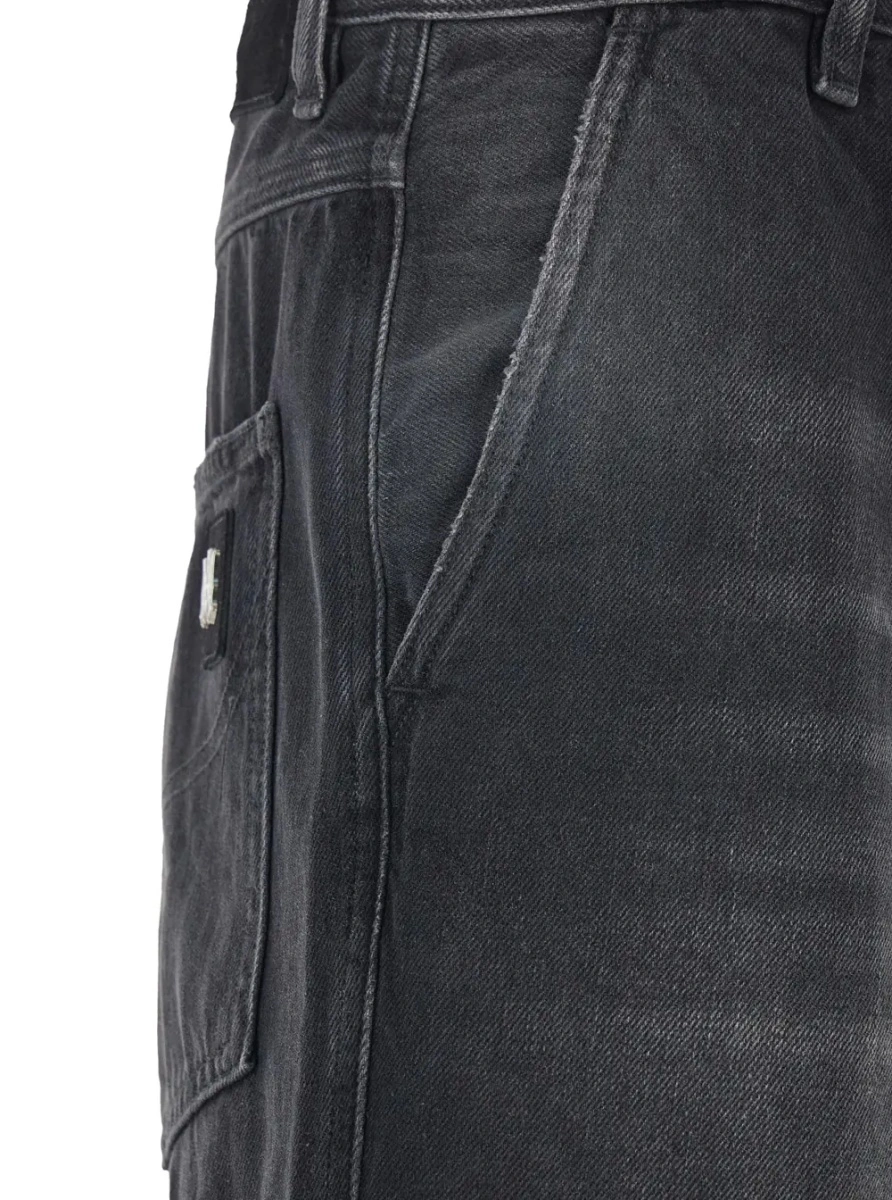 Blugi AMIRI negri din denim - Img 3