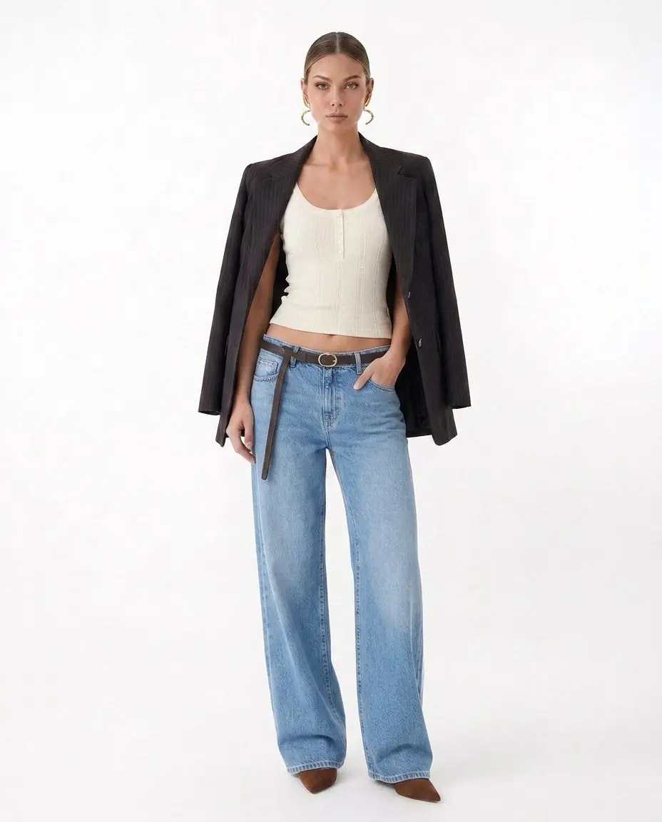 Blugi Cotton jeans - Img 3