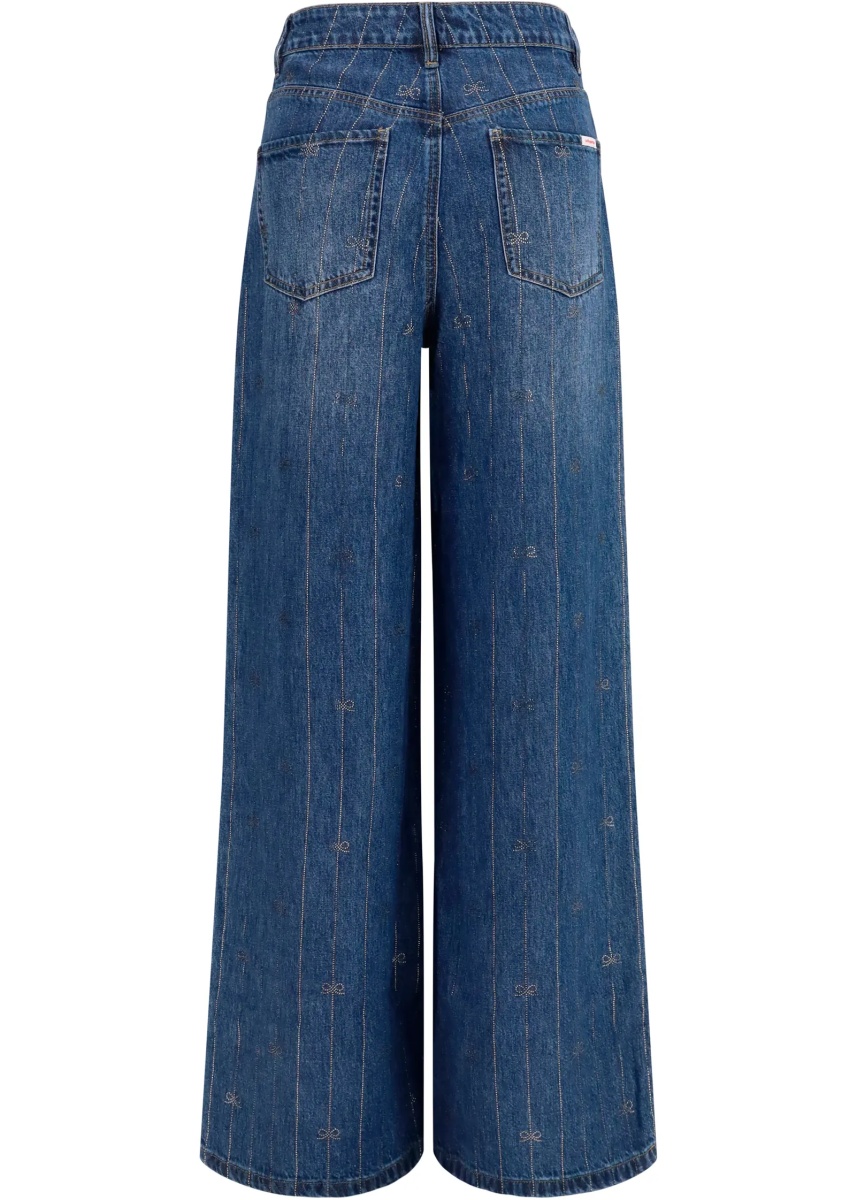 Blugi Crystal-striped Jeans - Img 2