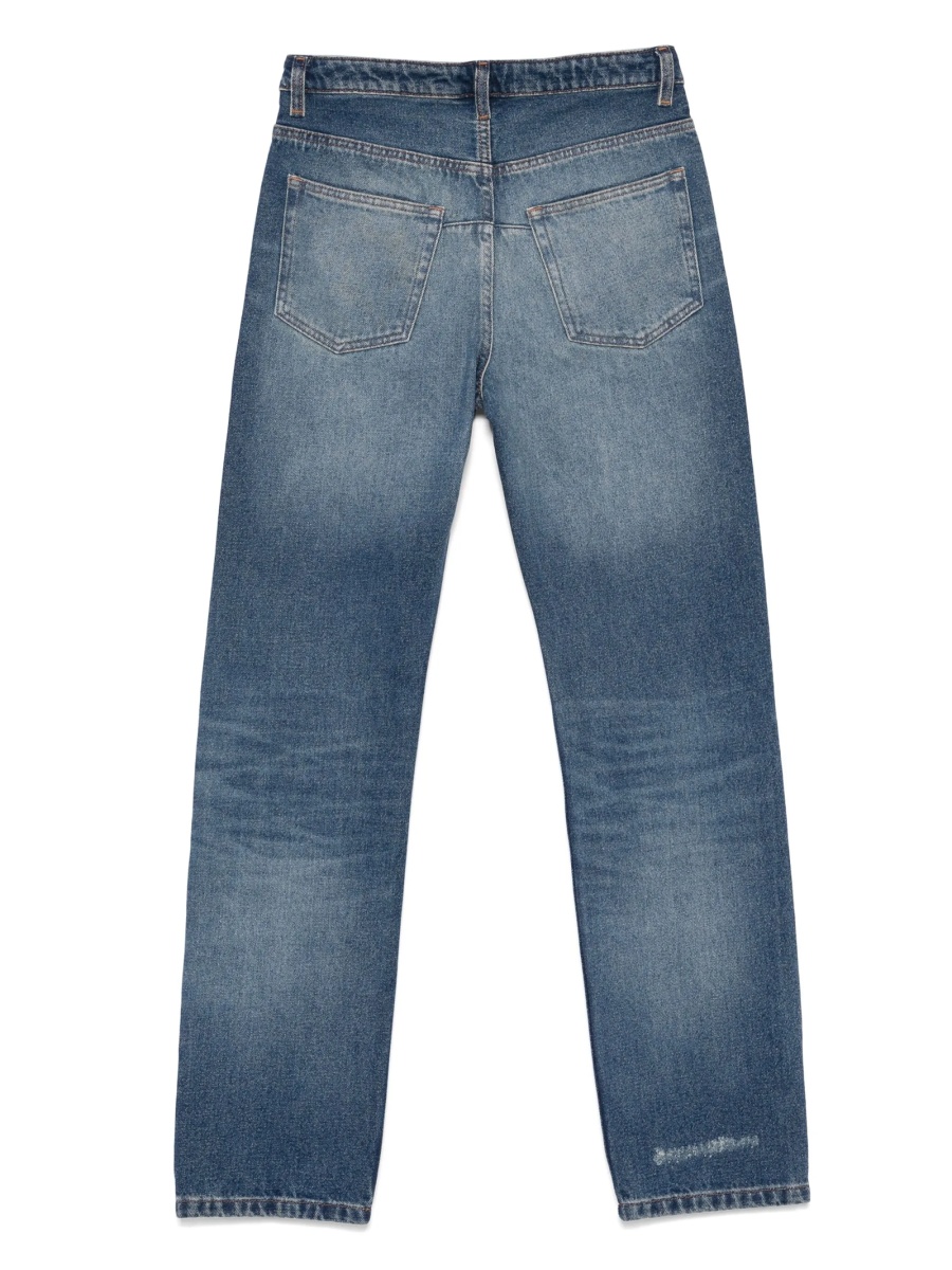 Blugi drepti A.P.C. albastri - Img 2