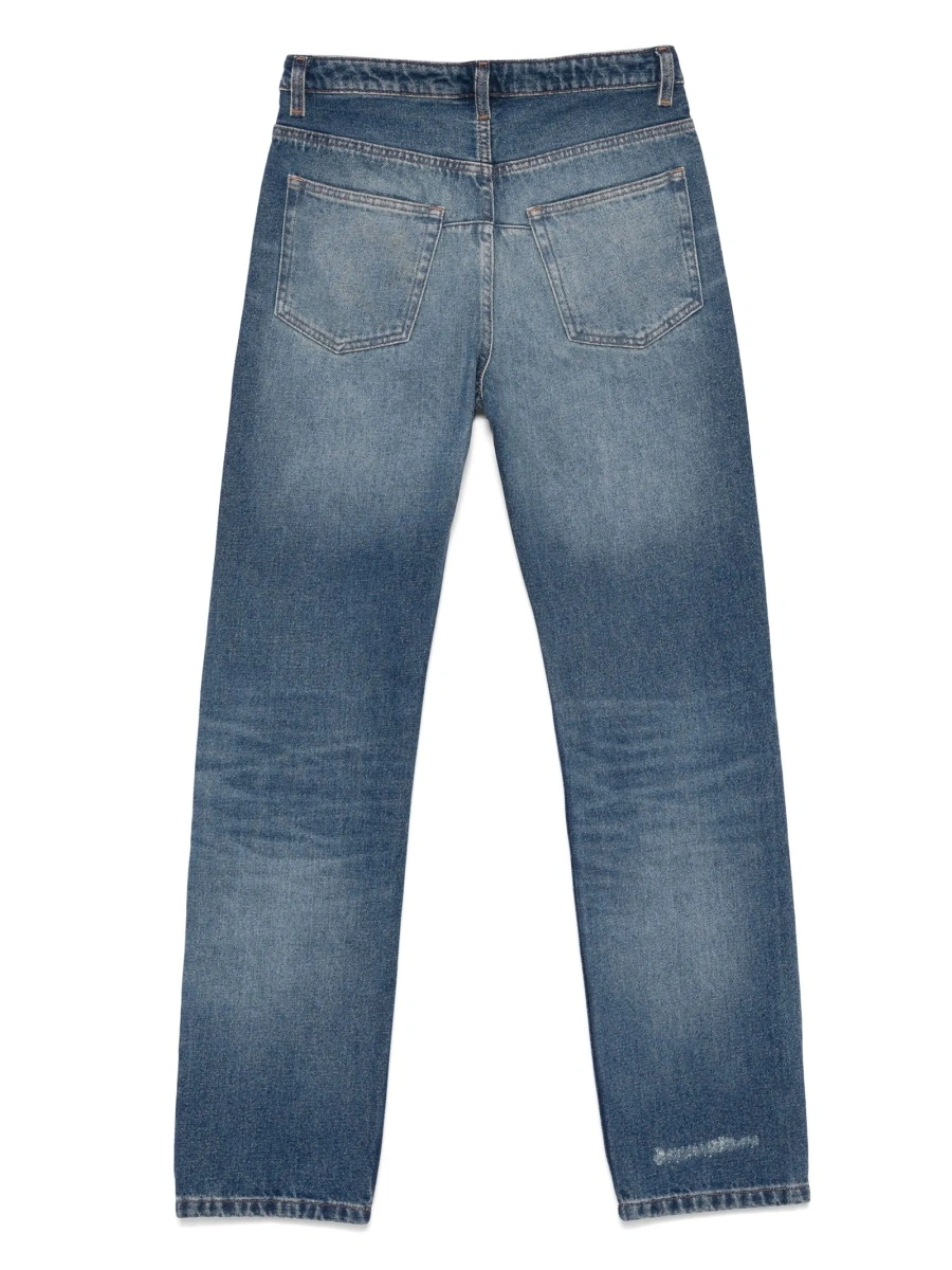 Blugi drepti A.P.C. albastri - Img 2