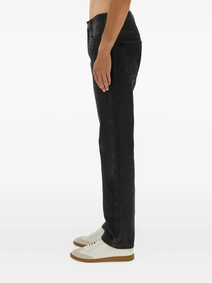 Blugi drepti Isabel Marant negri - Img 3