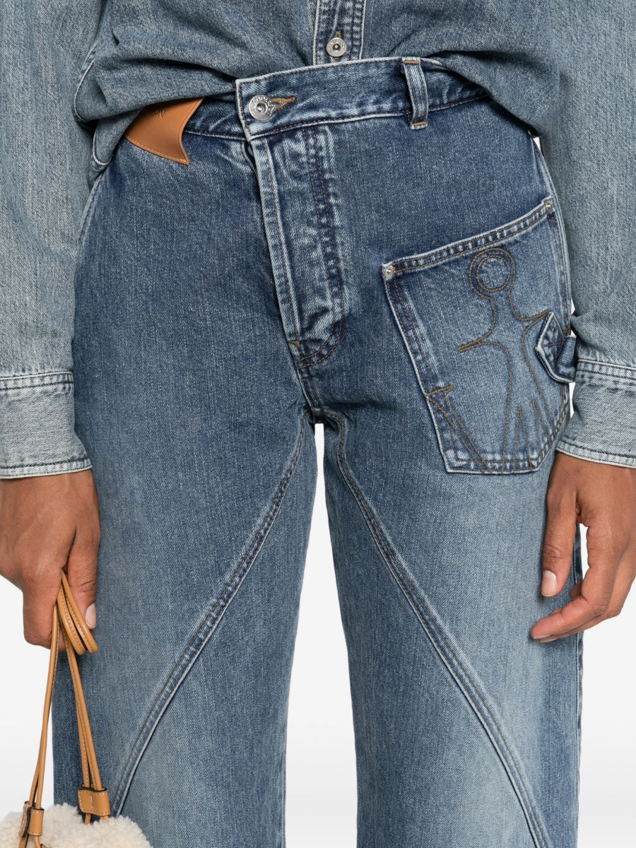 Blugi drepti JW Anderson albastri - Img 5