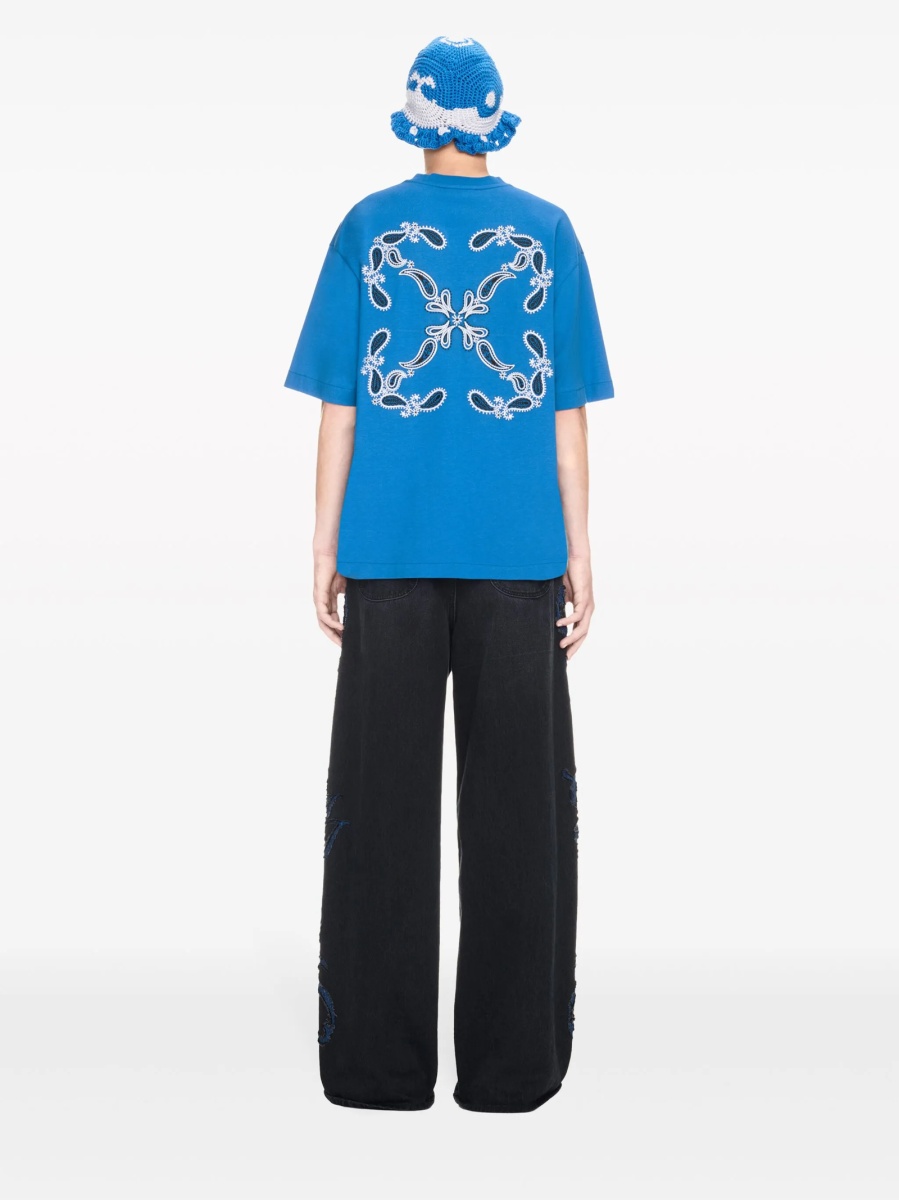 Blugi drepti Off-White negri - Img 4