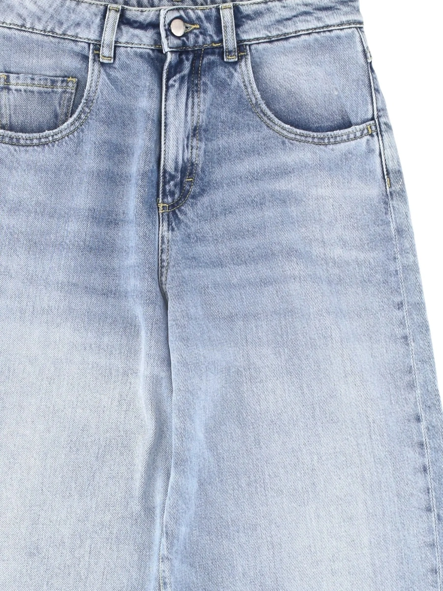 Blugi Icon Denim albastri din denim - Img 6