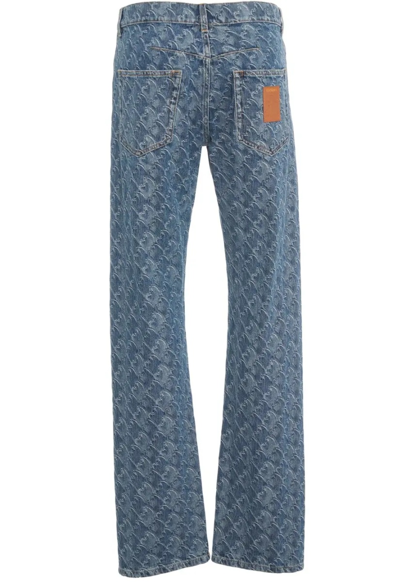 Blugi Jacquard jeans - Img 4