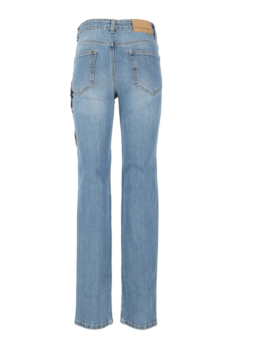 Blugi JEANS WITH EMBELLISHMENTS - Img 3