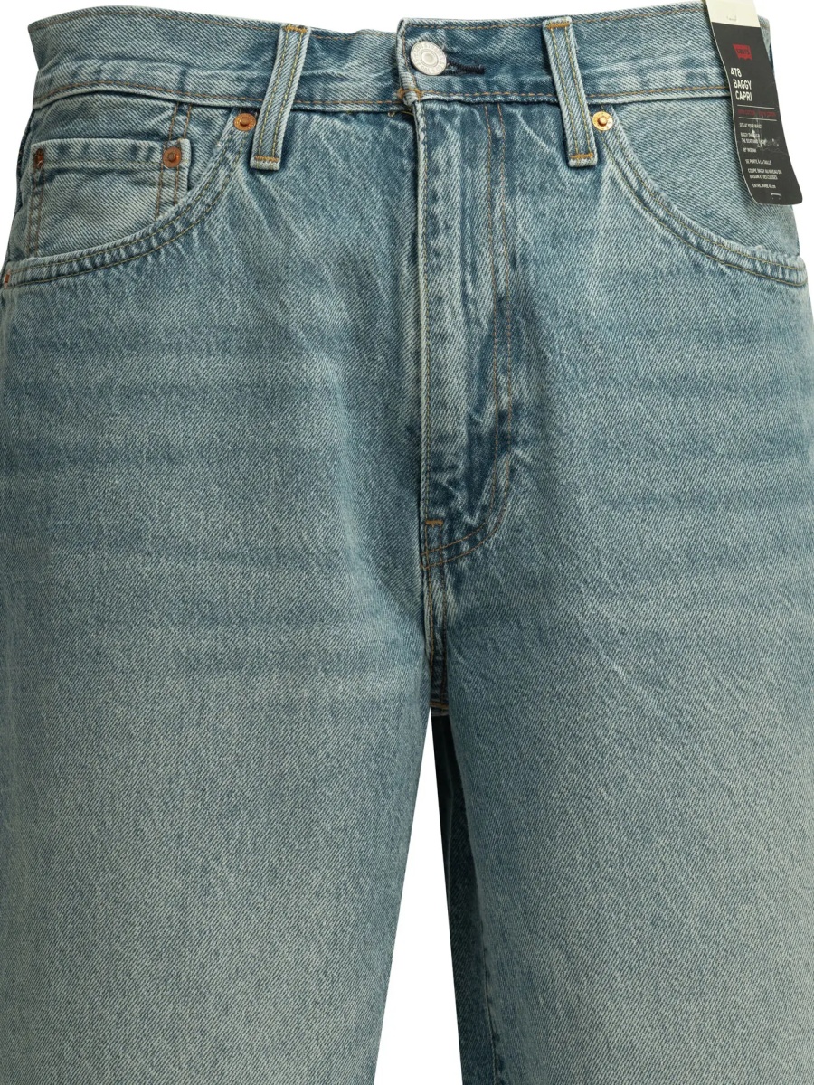 Blugi Levi's® "478™ Baggy Capri" wide leg jeans - Img 3