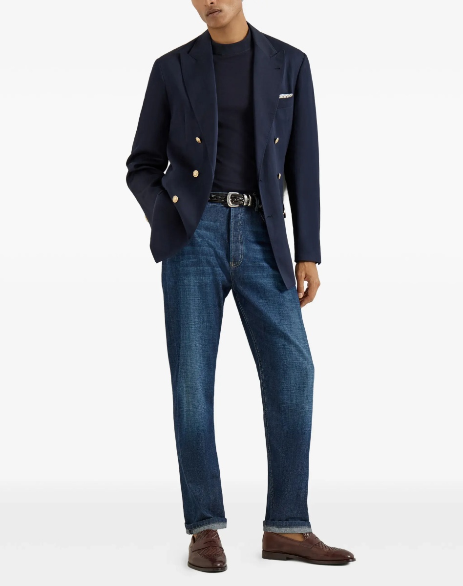 Blugi Lightweight denim Pants - Img 4