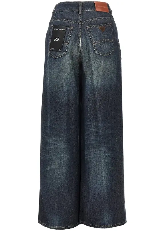 Blugi Lightweight denim wide leg 'J8K' pants - Img 3