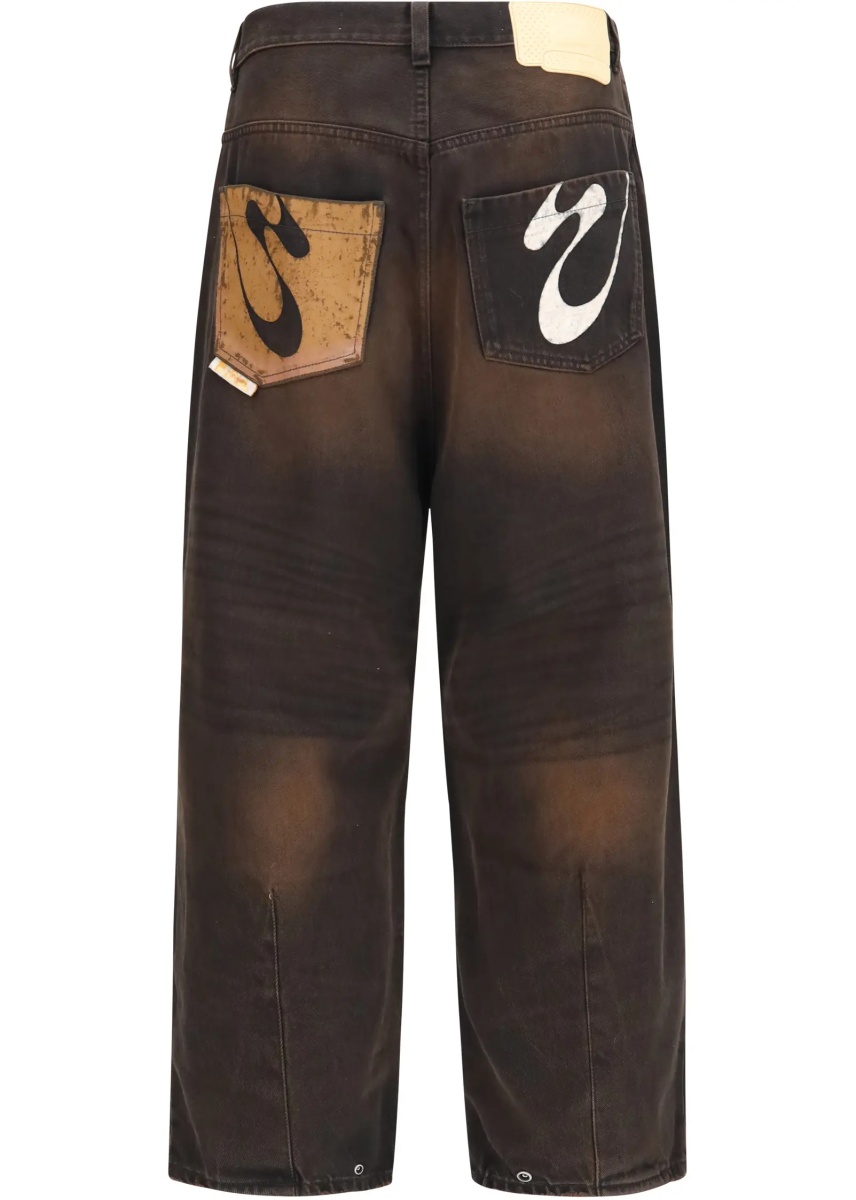 Blugi New Leggenda Black Plaster Jeans - Img 2