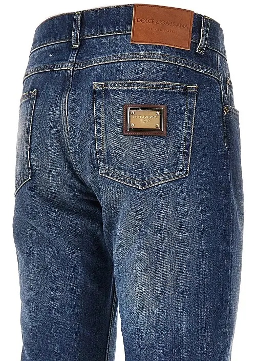 Blugi Regular Fit jeans with logo plate - Img 4