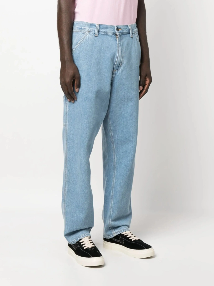 Blugi "Single Knee" Wide Leg Jeans - Img 3