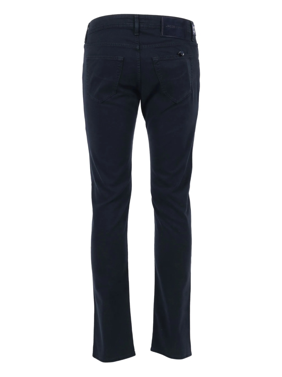Blugi slim fit Jacob Cohen albastri - Img 2
