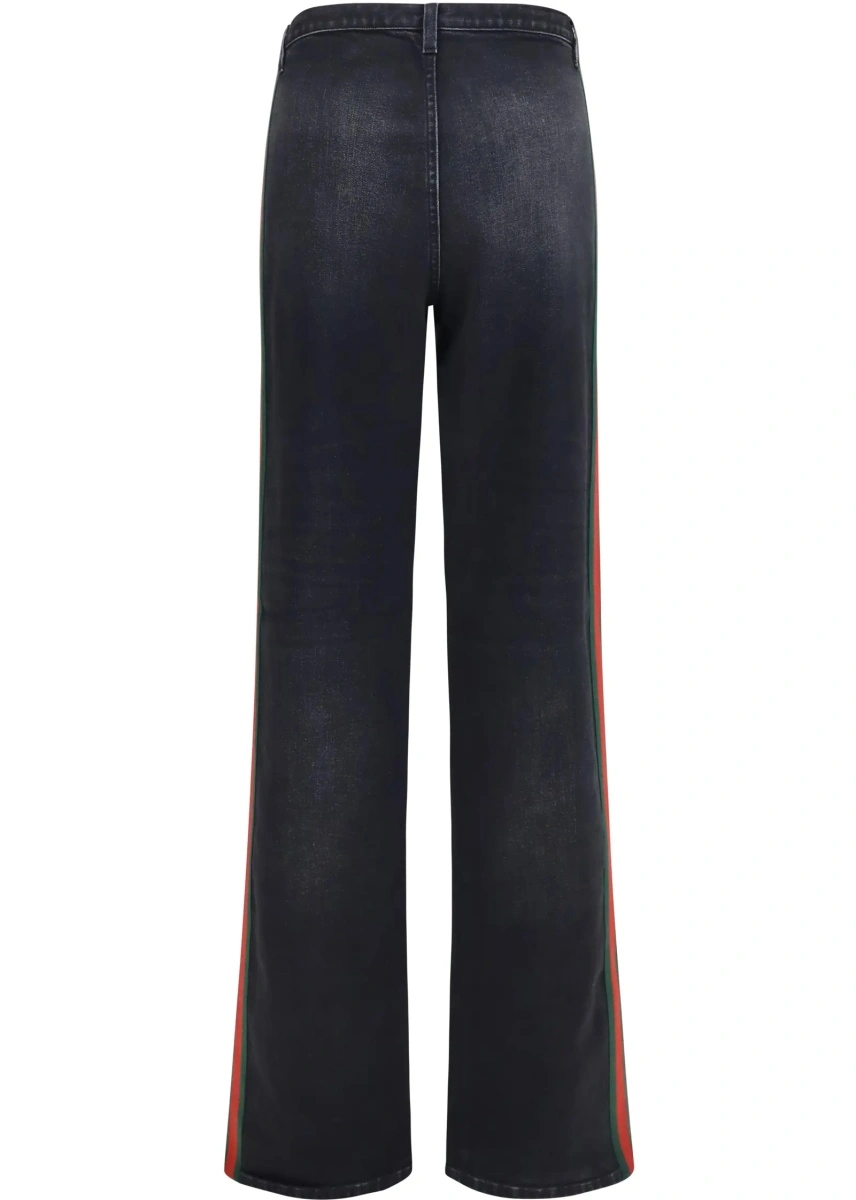 Blugi Stretch cotton Jeans with Web stripe - Img 2