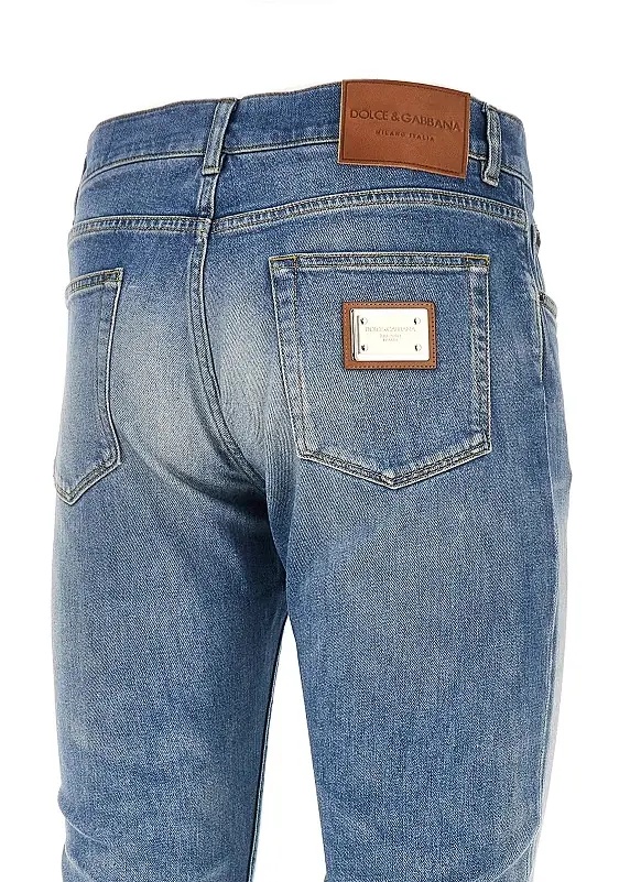 Blugi Stretch denim Slim Fit jeans - Img 4