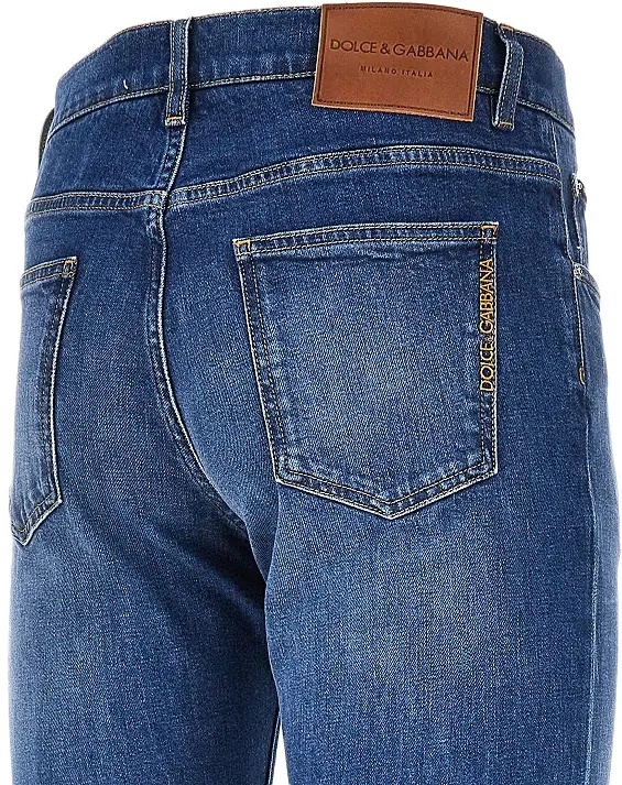 Blugi Stretch denim Slim Fit jeans - Img 4
