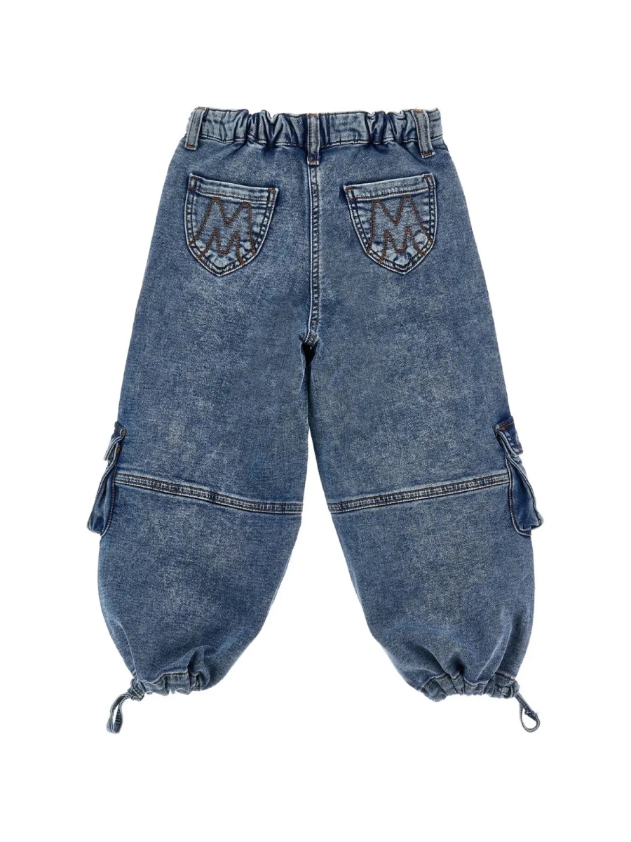 Blugi Sweatshirt-denim cargo jeans - Img 2