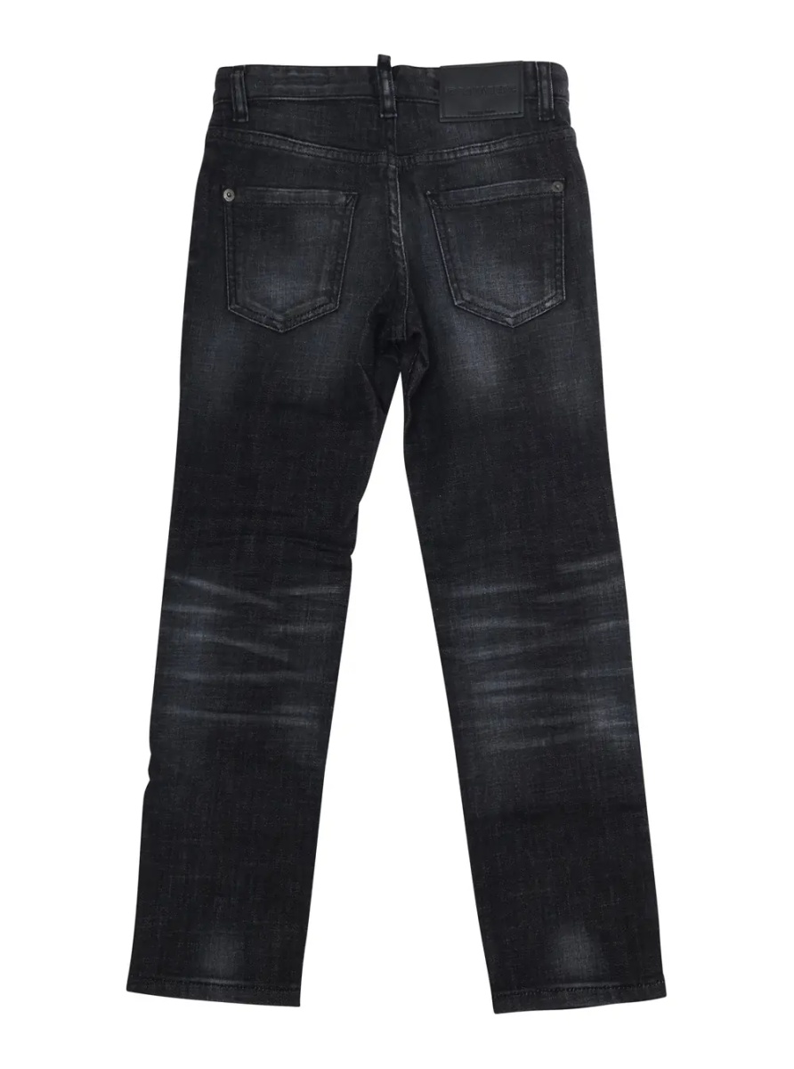 Blugi UNISEX STANISLAV JEAN with elastane and black cotton unisex - Img 2