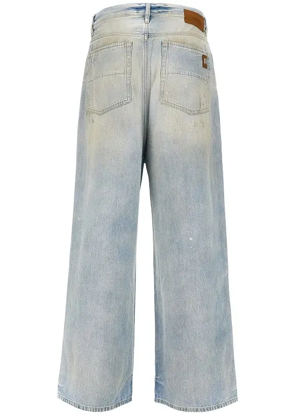 Blugi Used effect Baggy jeans - Img 3