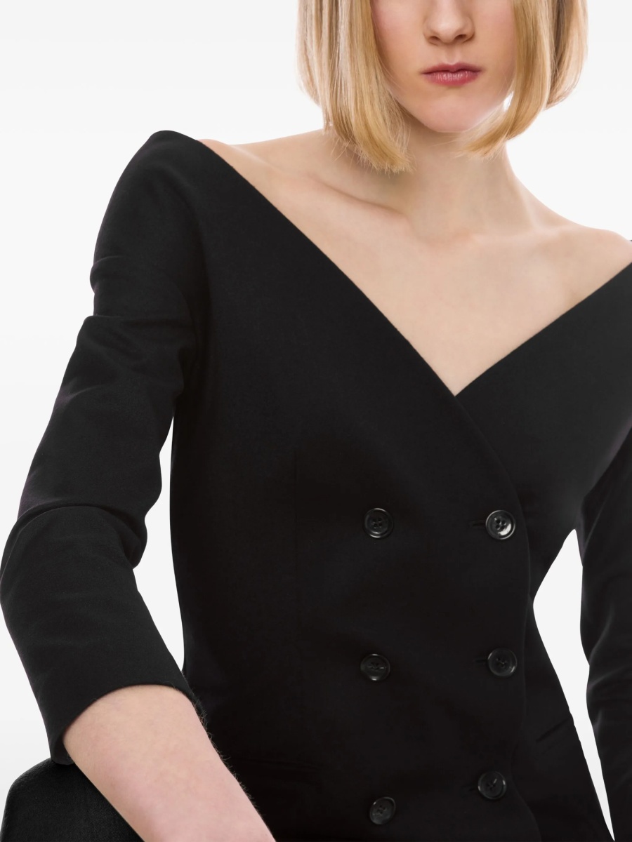 Bluza Alberta Ferretti neagra - Img 4