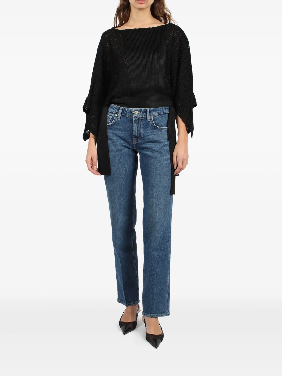 Bluza Alberta Ferretti neagra - Img 2