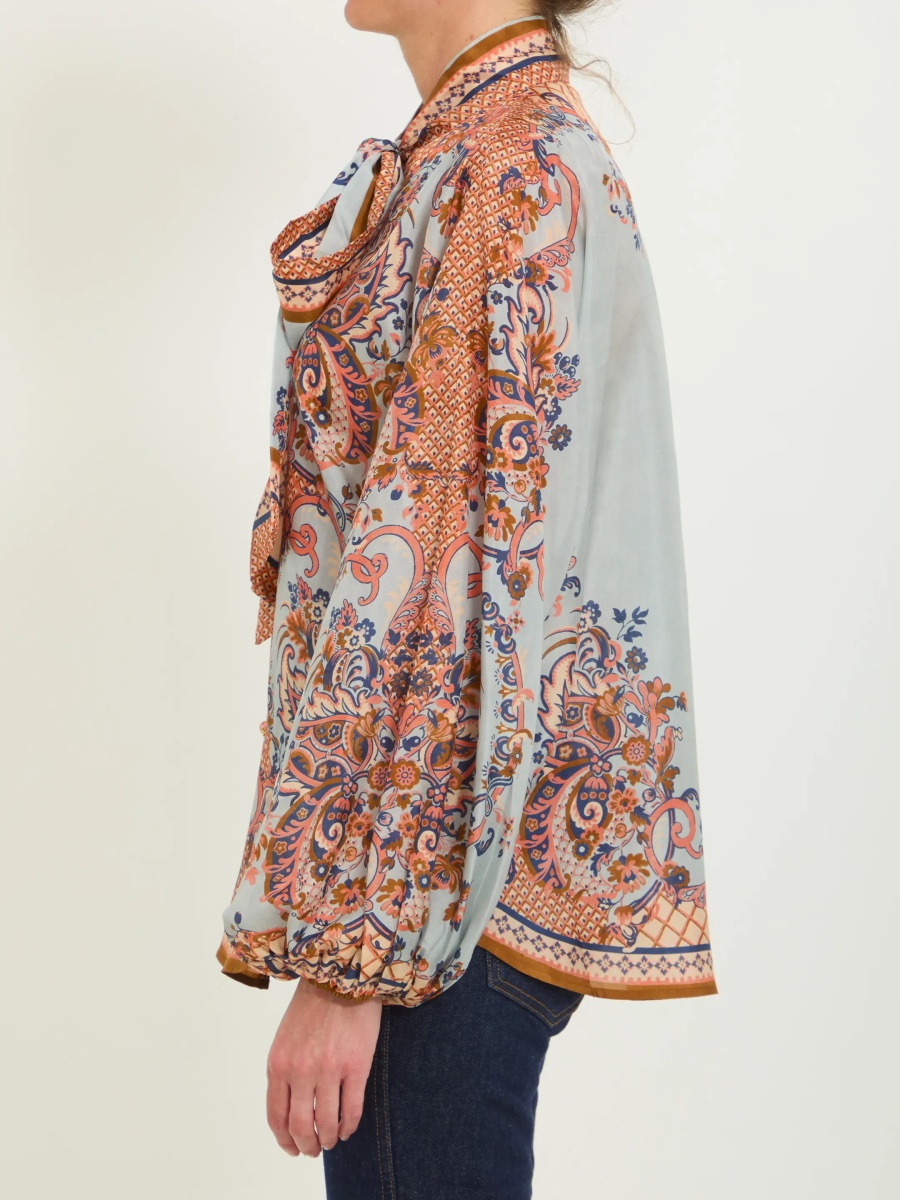 Bluza Aster Tie Neck Blouse - Img 3