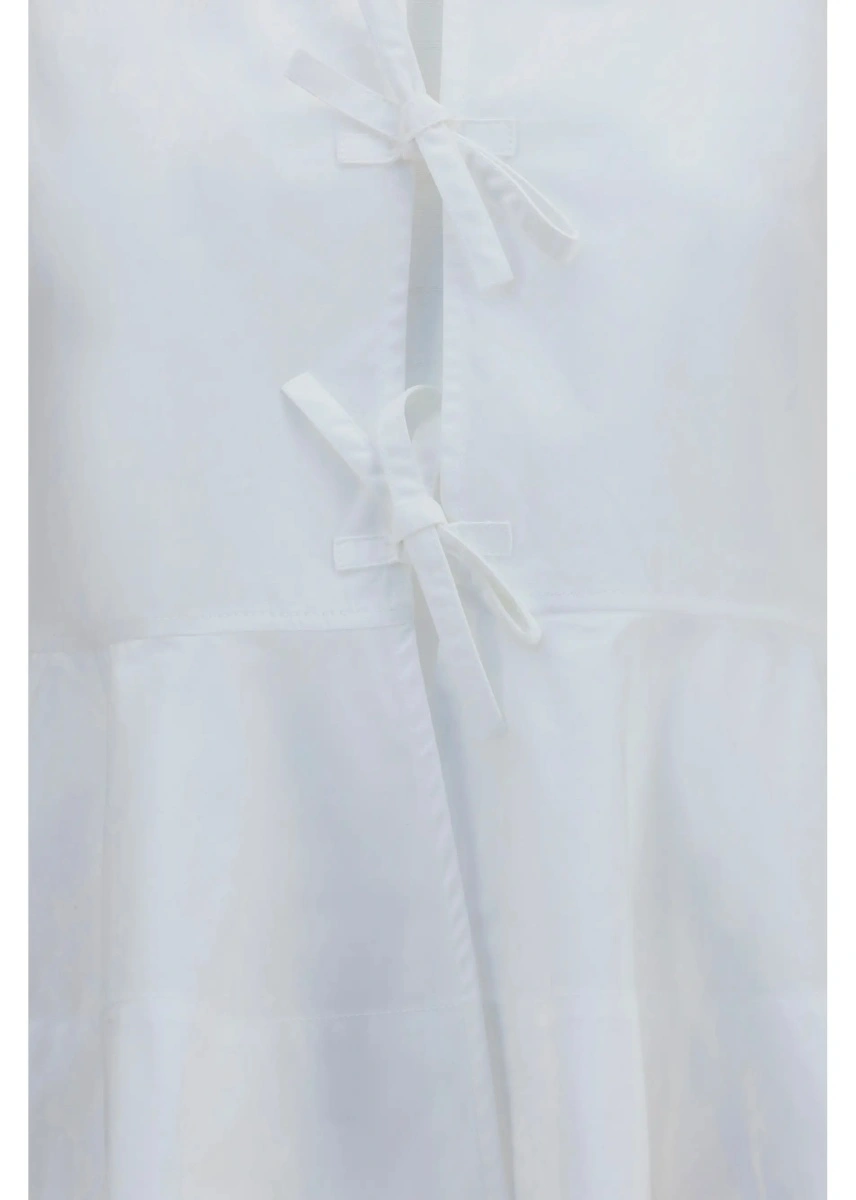 Bluza Cotton poplin Blouse with bows - Img 3