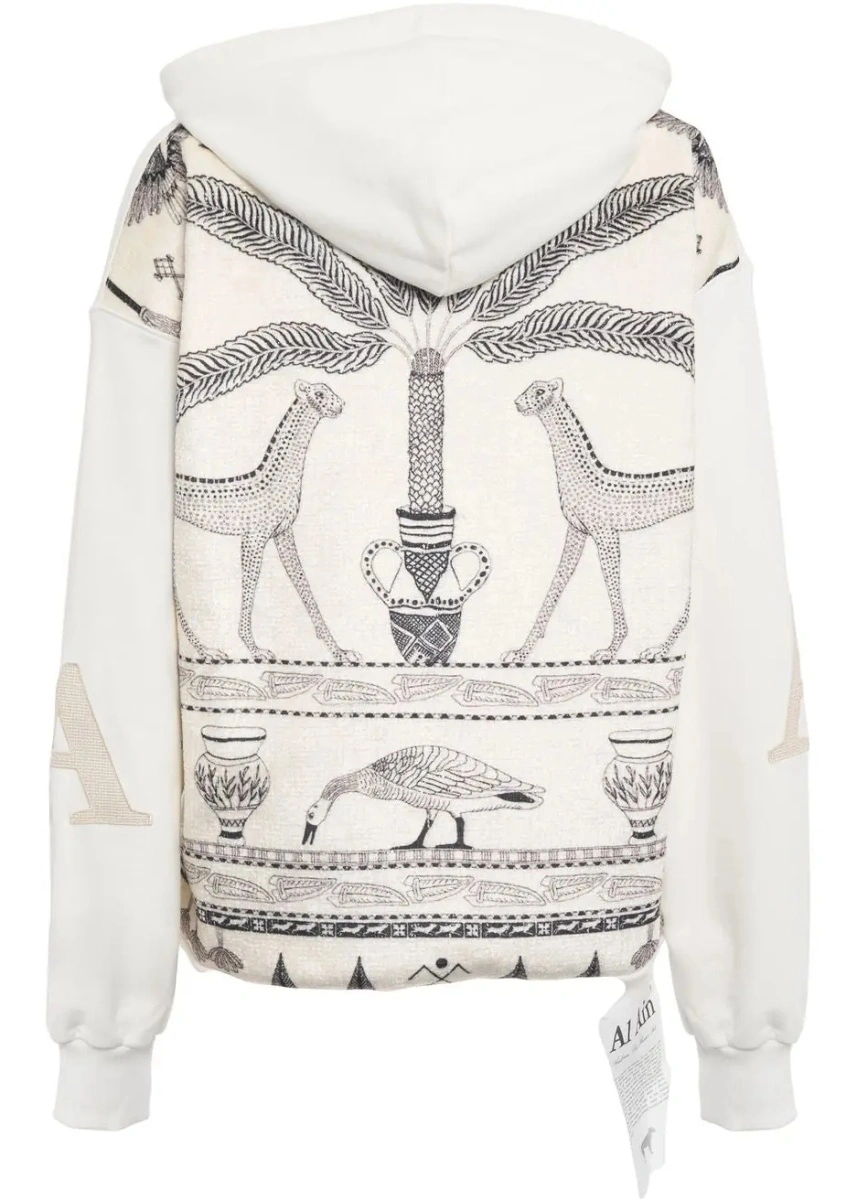 Bluza de trening AL AIN alba 'Eternal' - Img 3