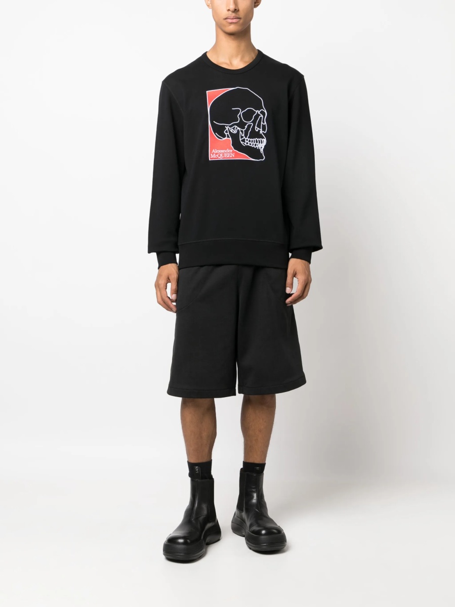 Bluza de trening Alexander McQueen neagra - Img 2