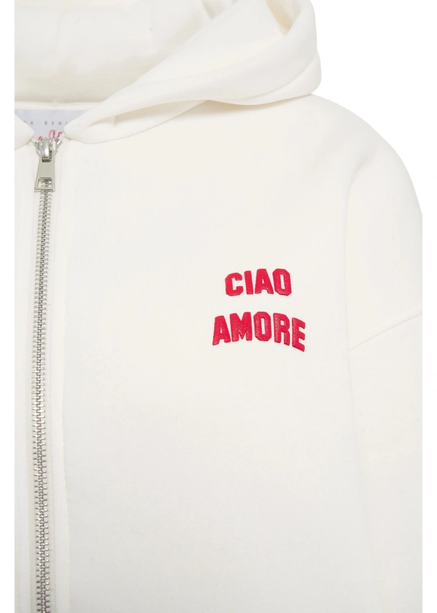 Bluza de trening Ciao Amore alba - Img 4