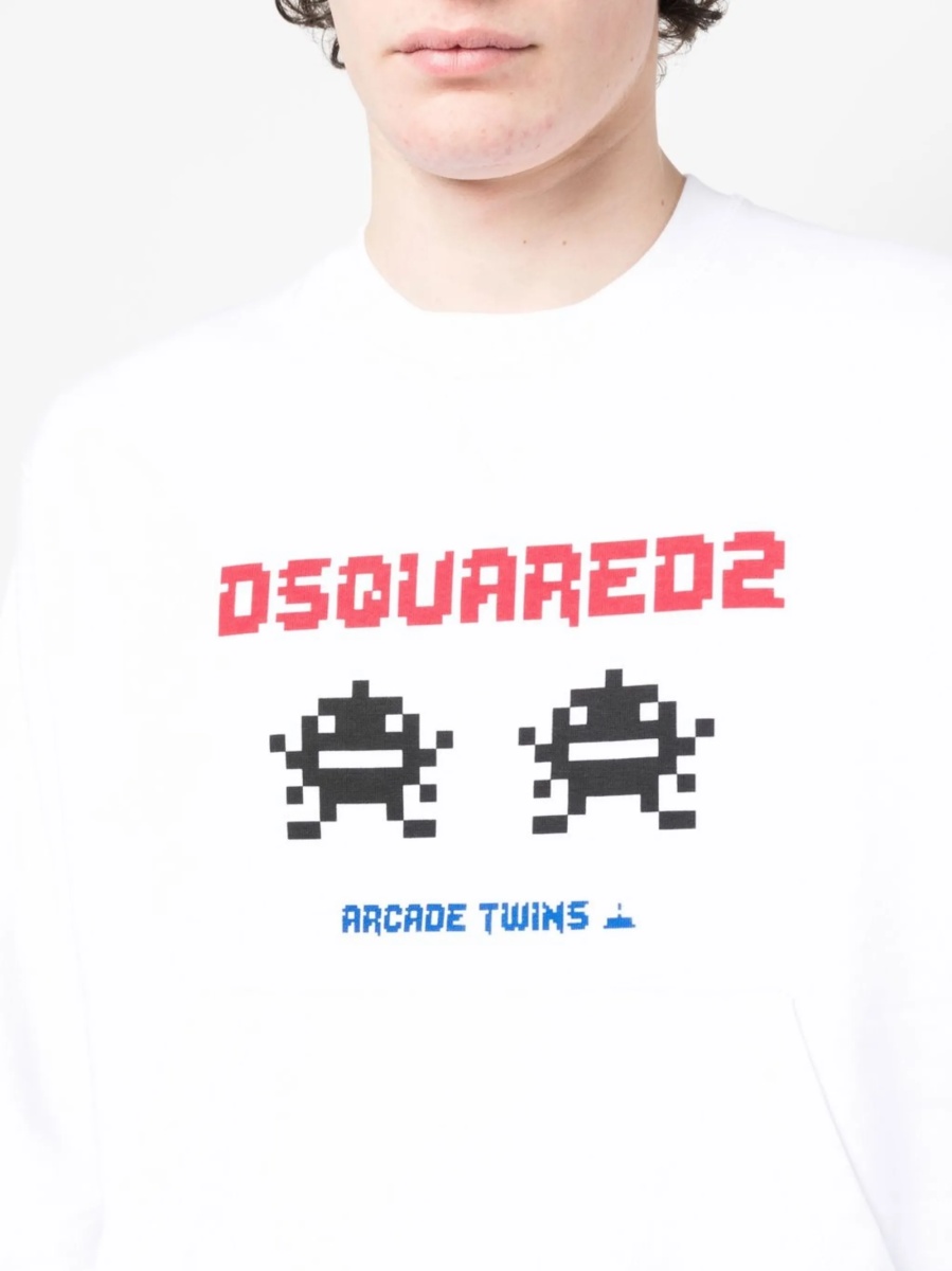 Bluza de trening DSQUARED2 alba - Img 5
