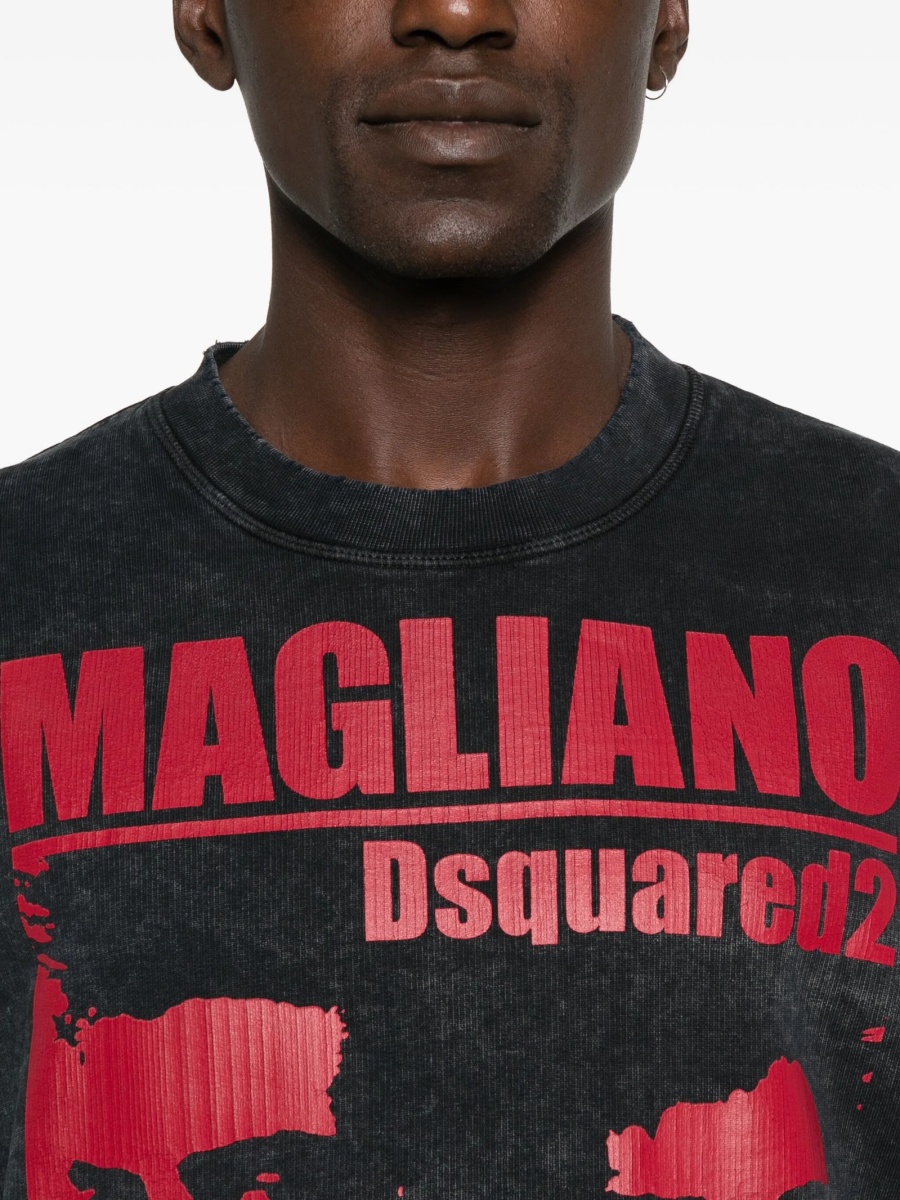 Bluza de trening DSQUARED2 neagra - Img 5