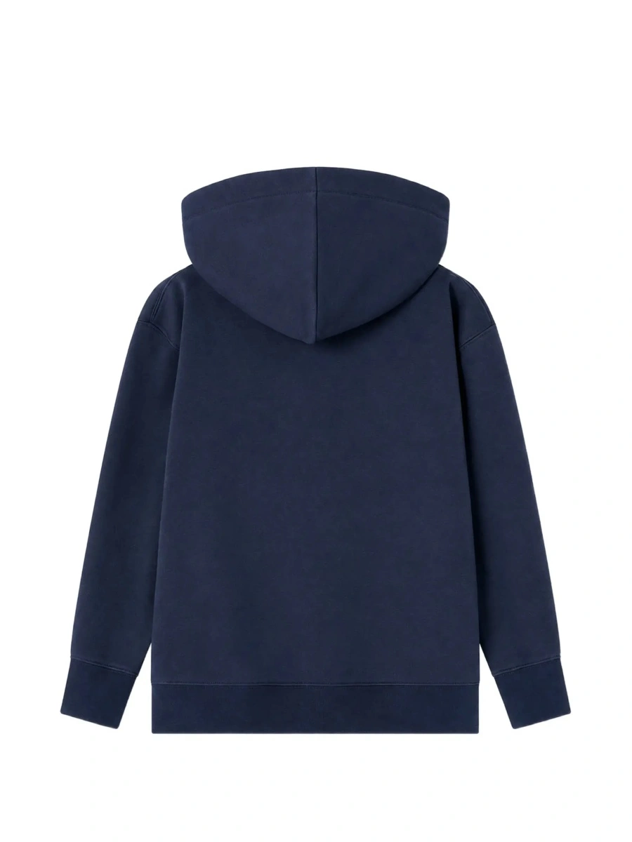 Bluza de trening GOLDEN GOOSE KIDS albastra din bumbac - Img 4