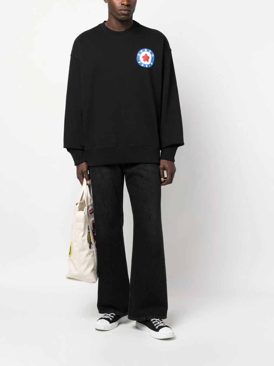 Bluza de trening Kenzo neagra - Img 2