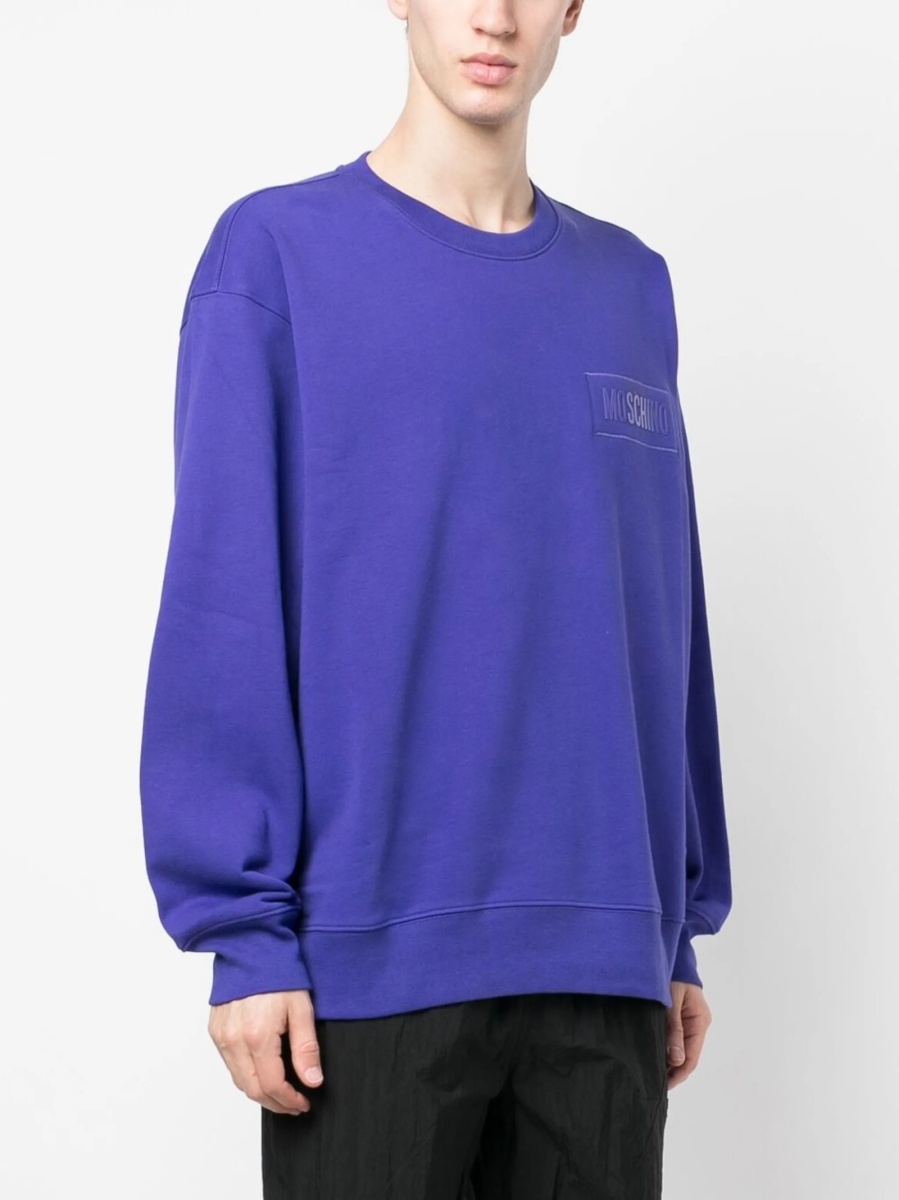 Bluza de trening Moschino albastra - Img 3