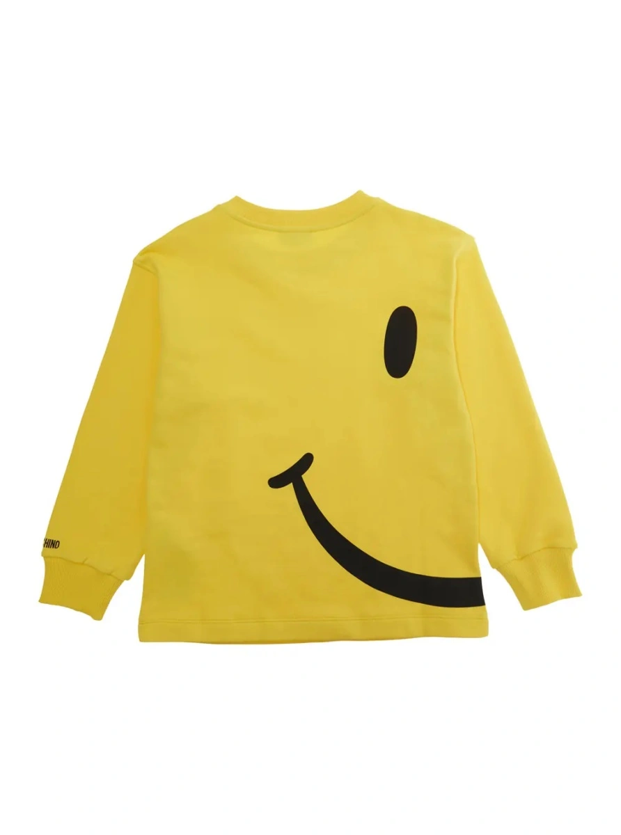 Bluza de trening MoschinoS galbena din bumbac - Img 2