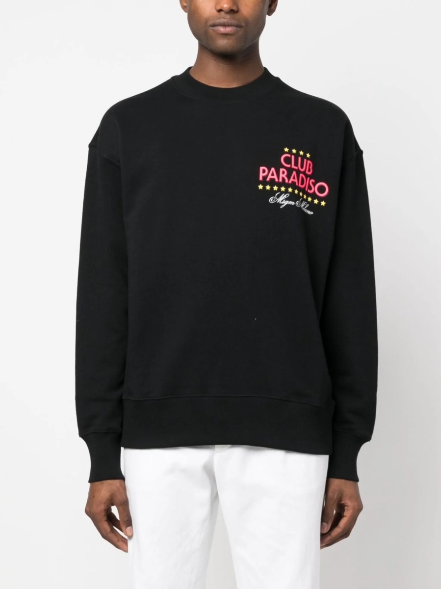 Bluza de trening MSGM neagra - Img 3