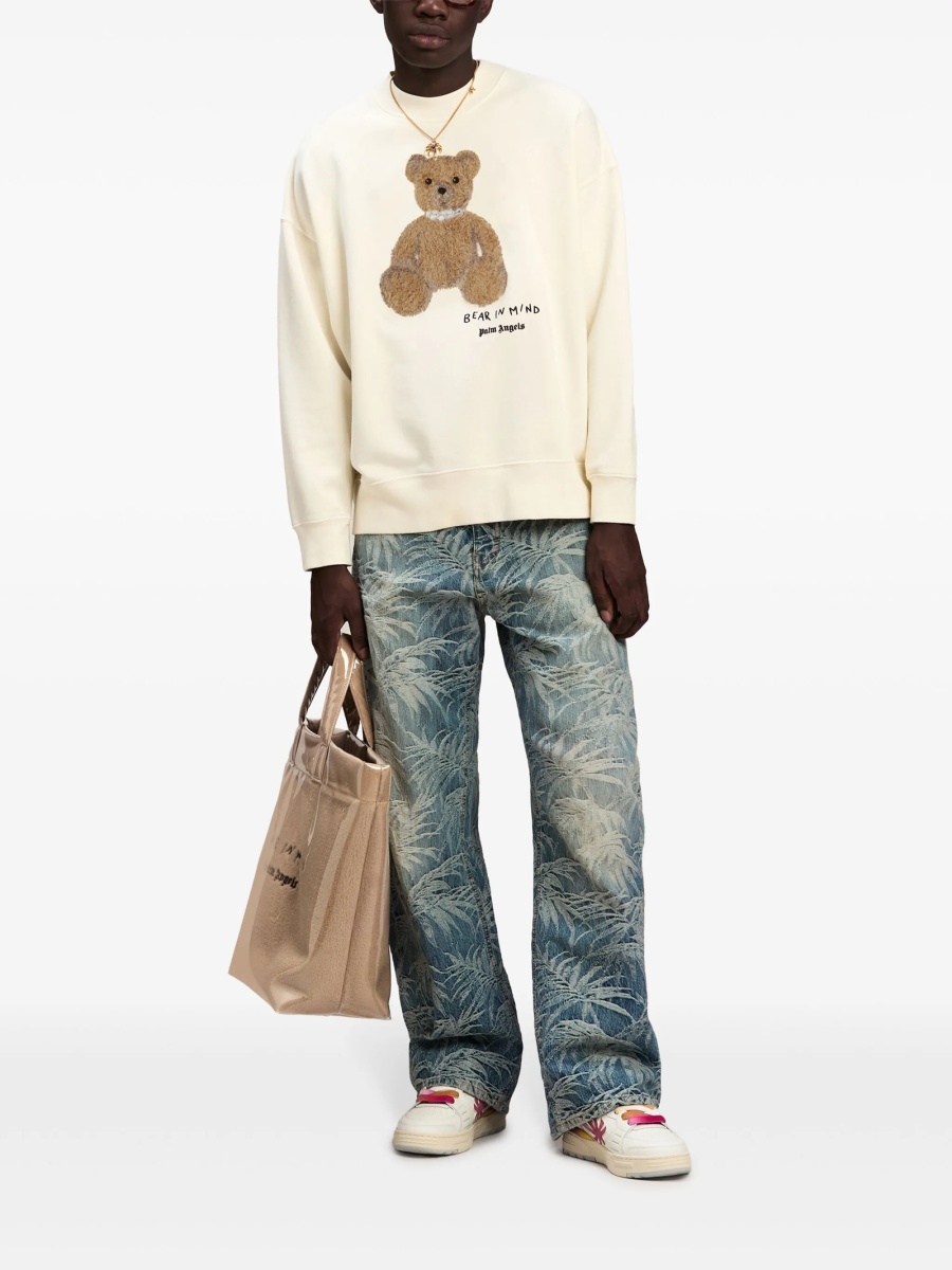 Bluza de trening Palm Angels Bear neutra - Img 2