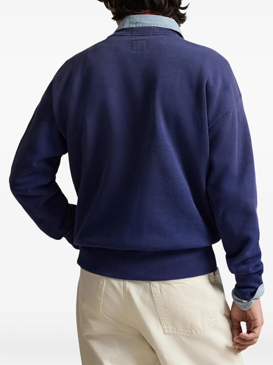 Bluza de trening Ralph Lauren albastra - Img 4