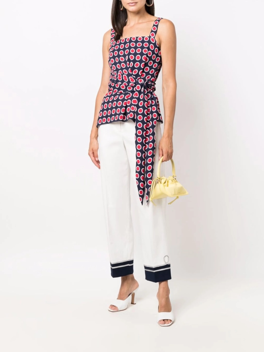 Bluza LOVE Moschino albastra din vascoza - Img 2