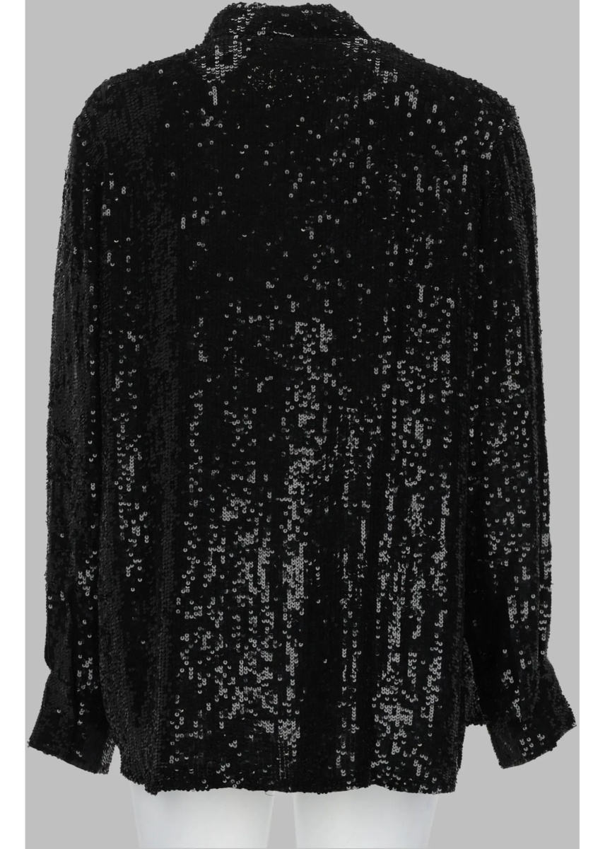 Bluza P.A.R.O.S.H. Camicia "Gadget" Con Paillettes - Img 2