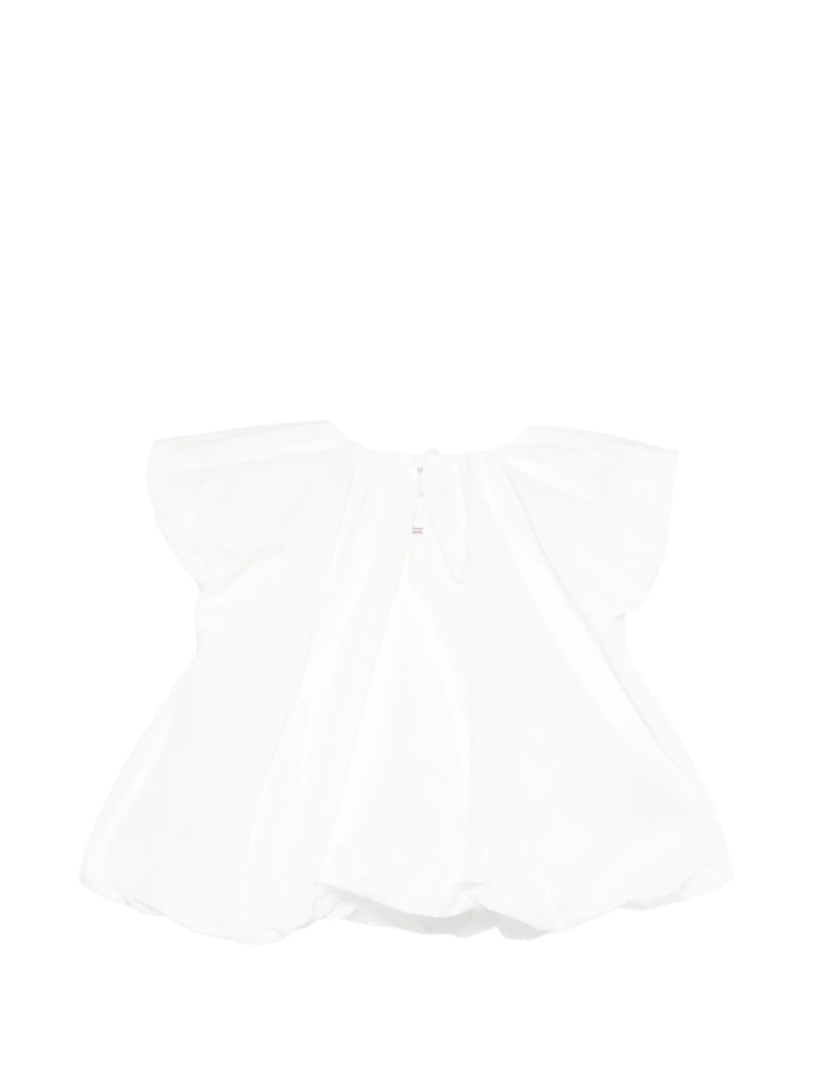 Bluza Stella McCartney alba din poliester reciclat - Img 2