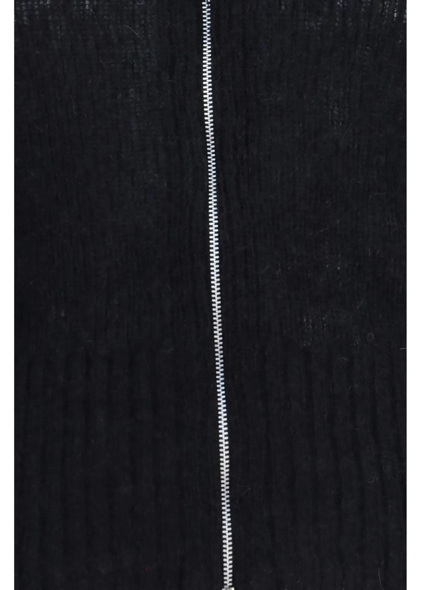 Bluza trening Alpaca-blend Zip-Up Hoodie - Img 3
