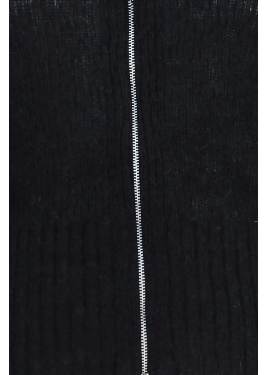 Bluza trening Alpaca-blend Zip-Up Hoodie - Img 3